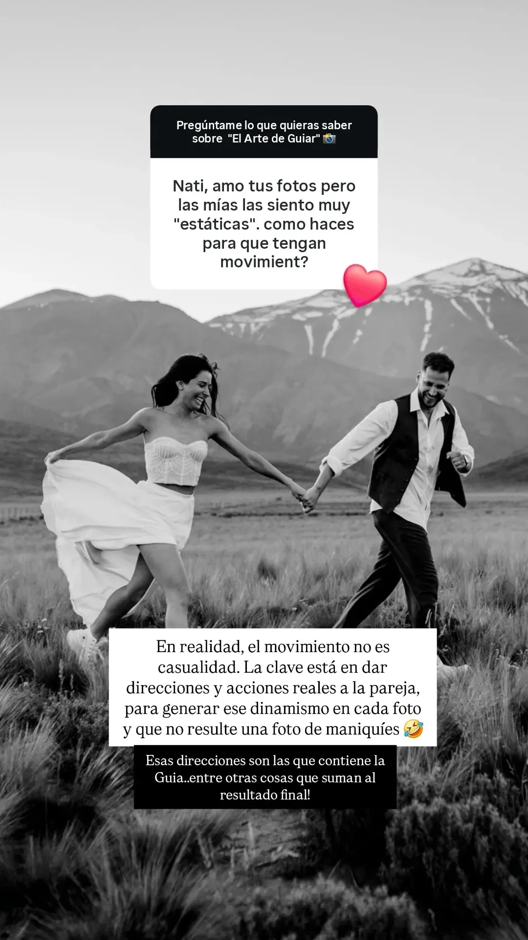 Pregunta recibida por Instagram